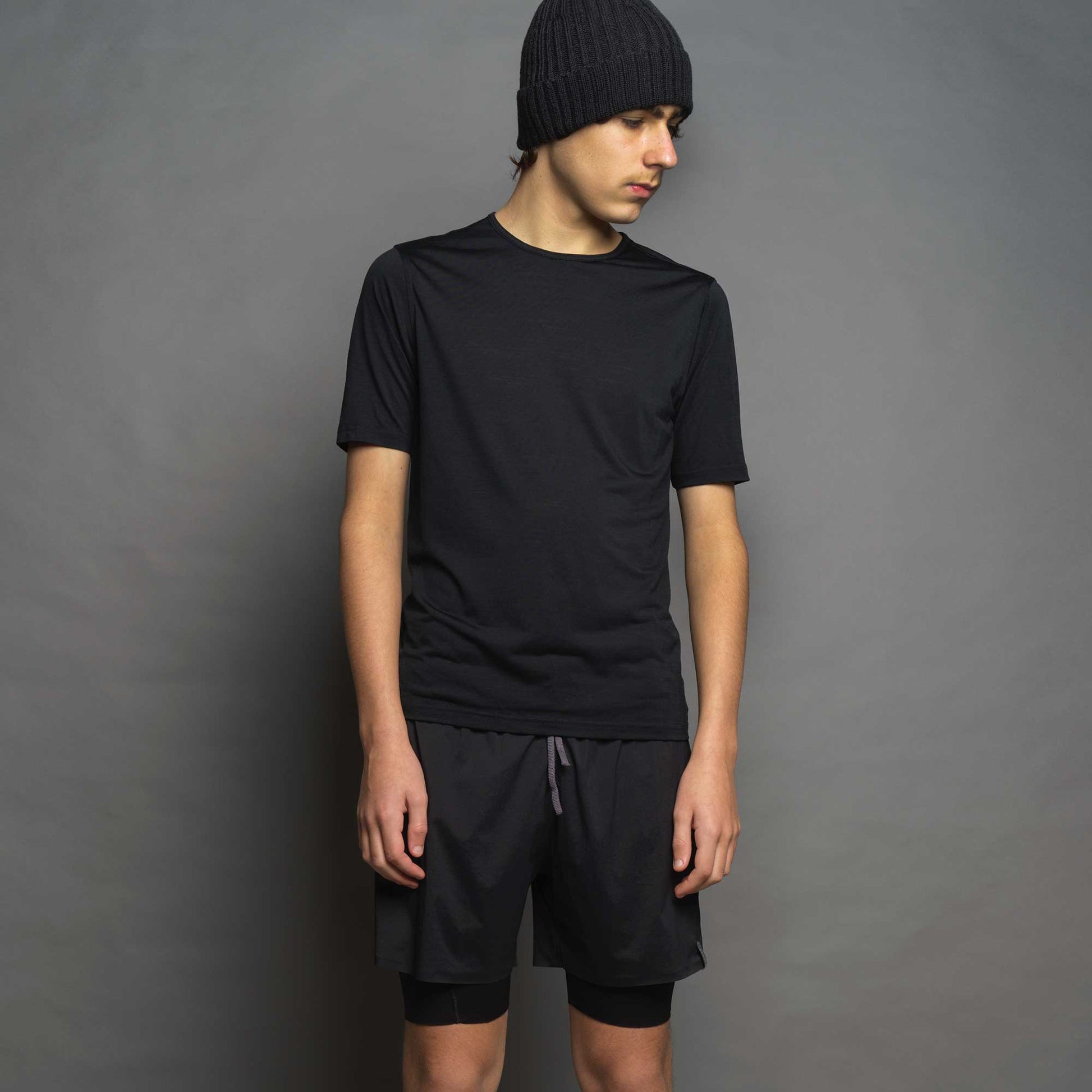 Men's 2 in 1 Merino Shorts (AW21) - ashmei