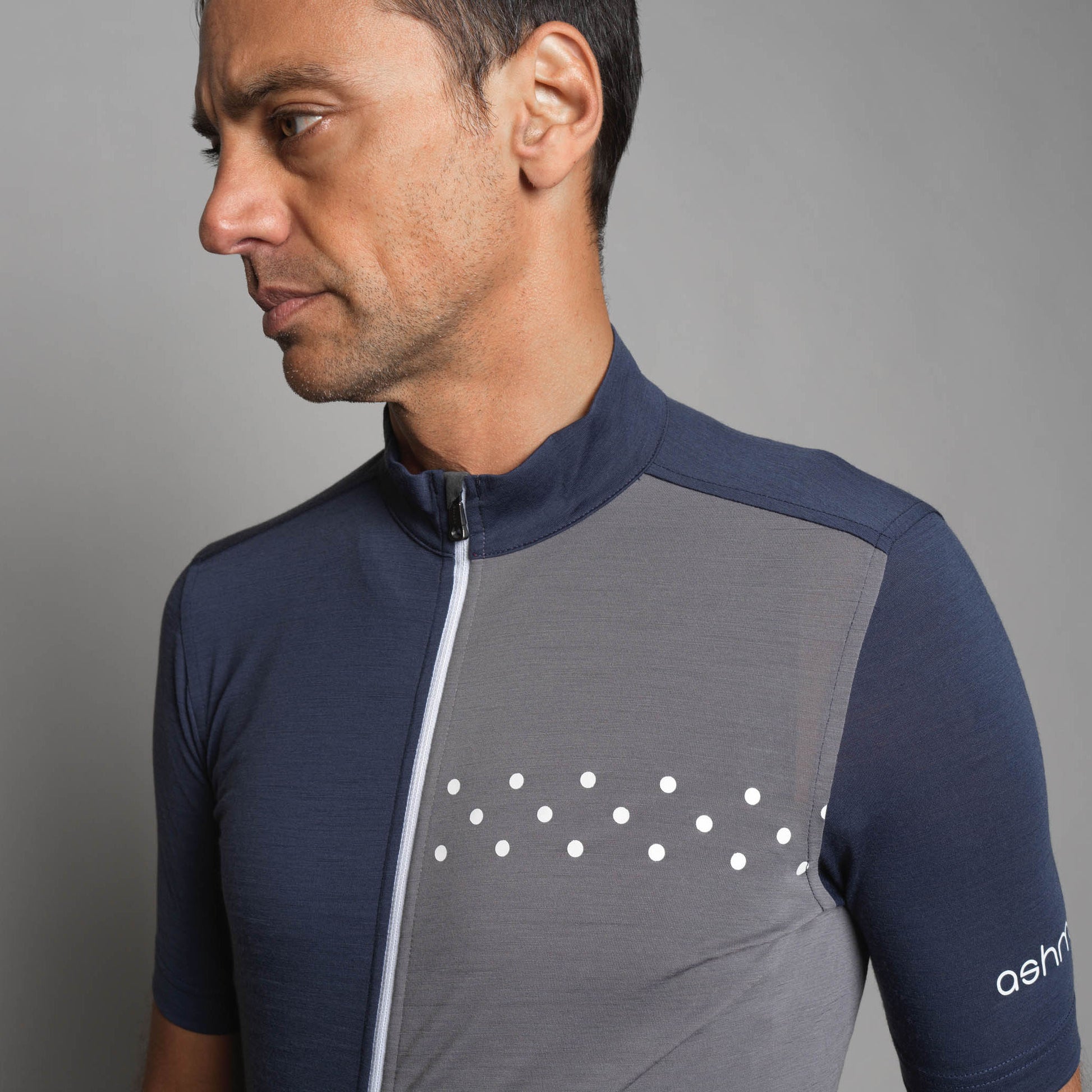 Men's KoM Merino Cycle Jersey - ashmei