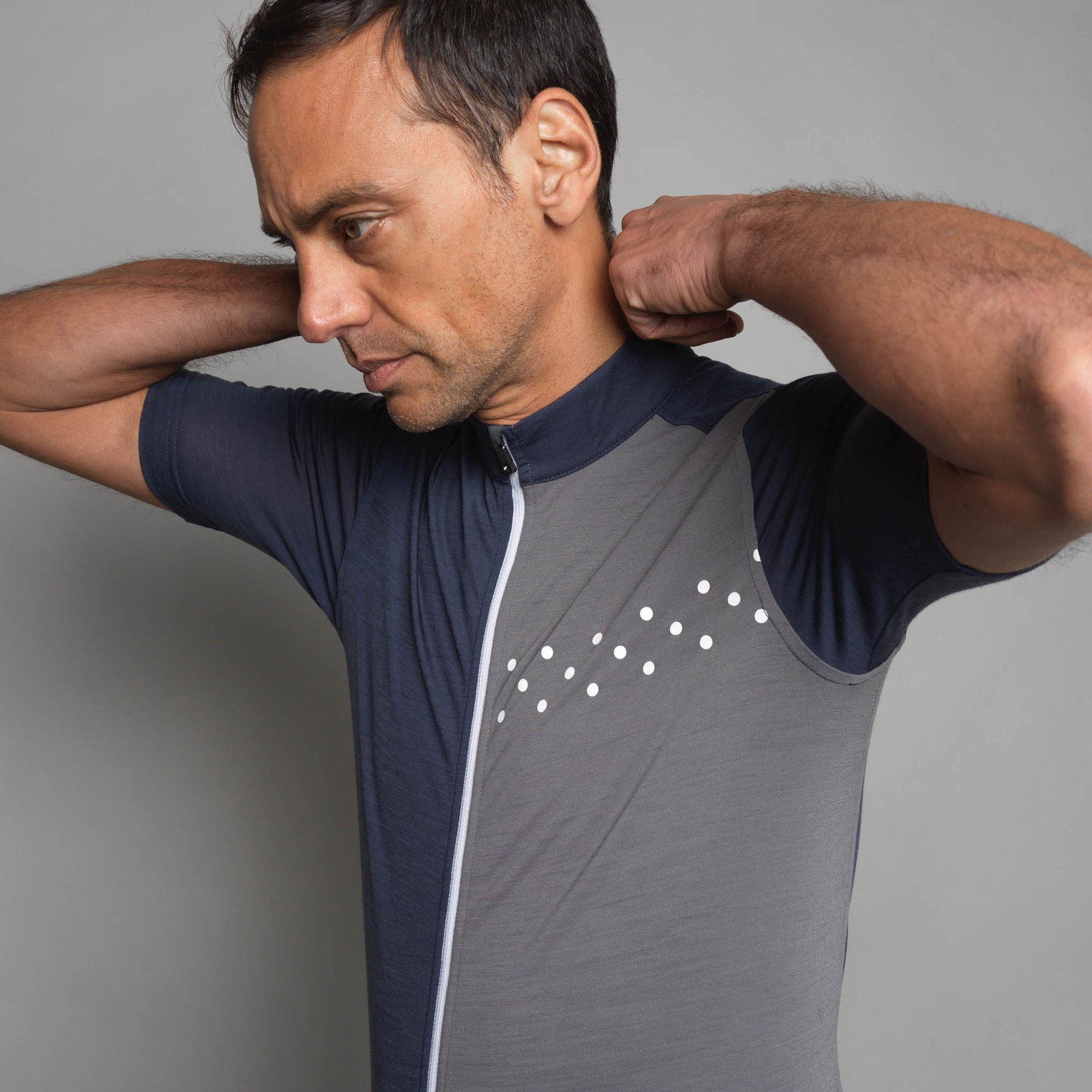 Men's KoM Merino Cycle Jersey - ashmei