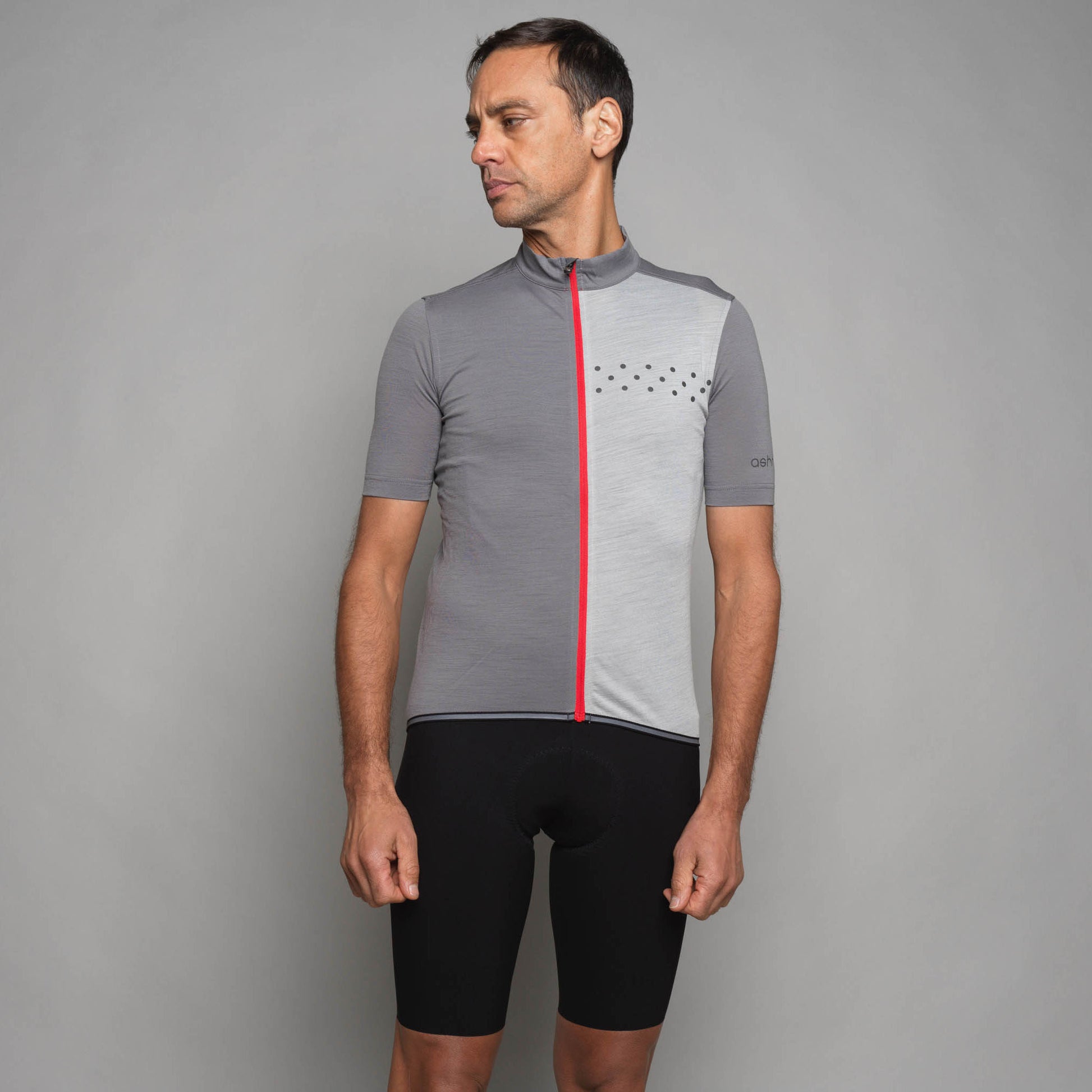 Men's KoM Merino Cycle Jersey - ashmei