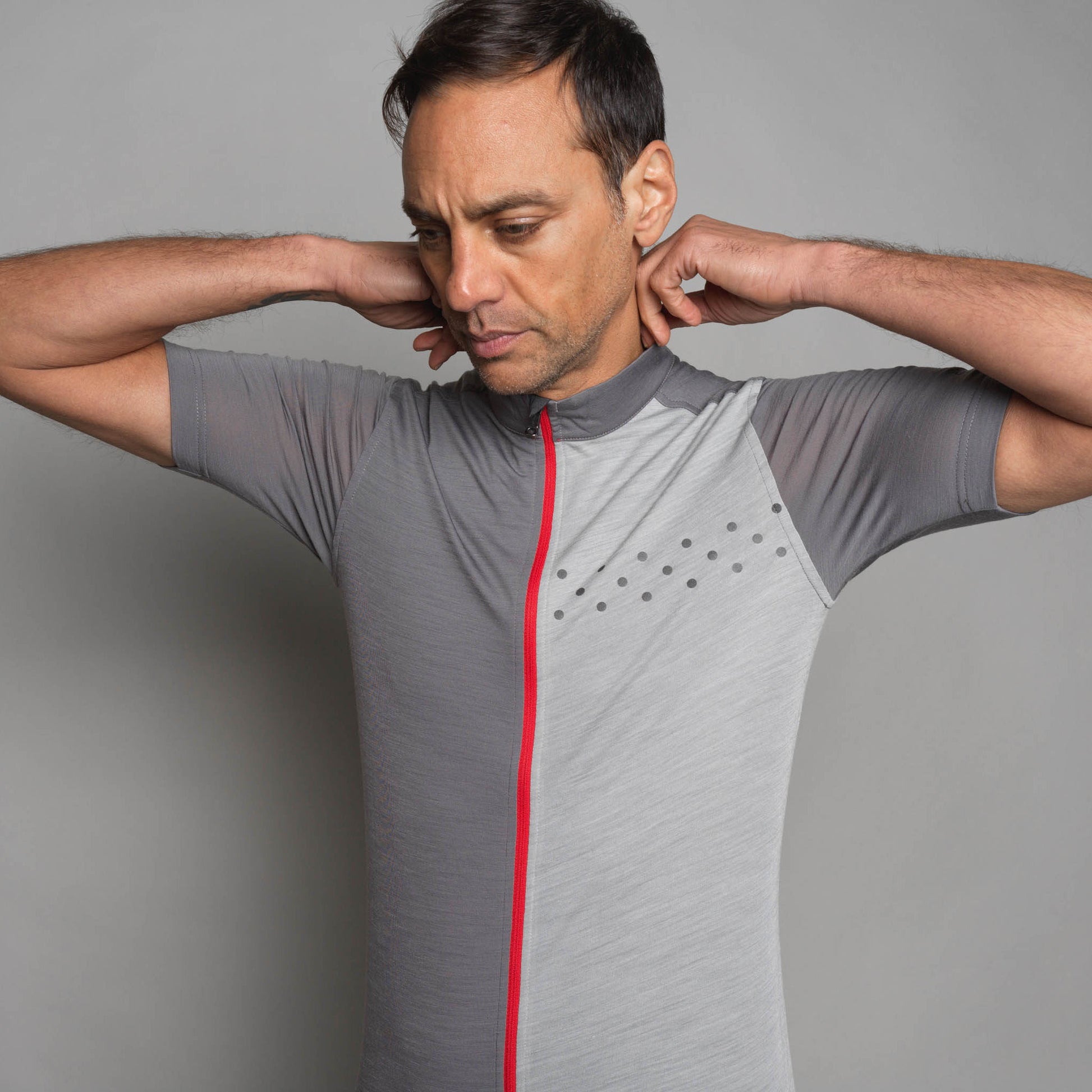 Men's KoM Merino Cycle Jersey - ashmei