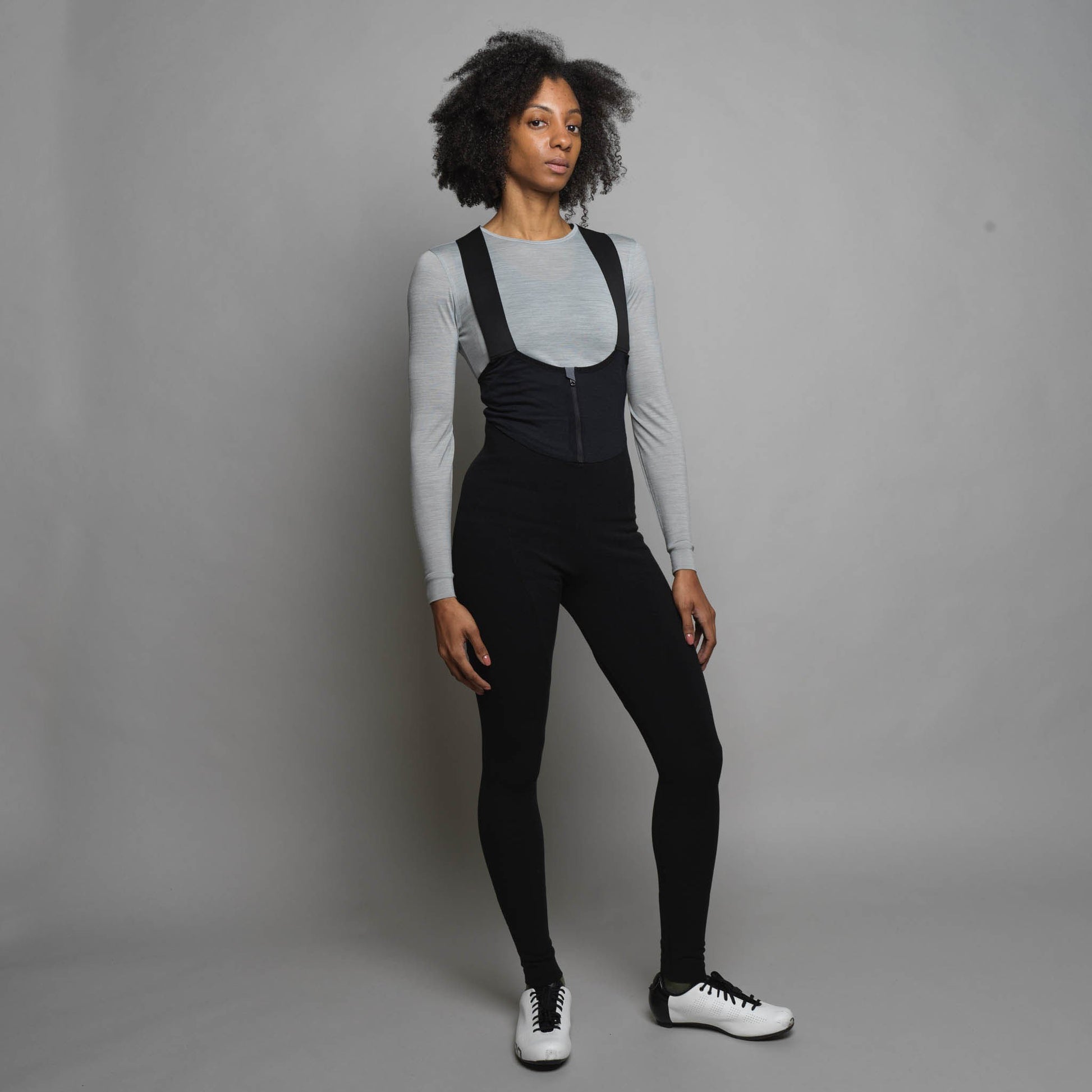Unisex Merino Thermal Bib Tights (No Pad) - ashmei