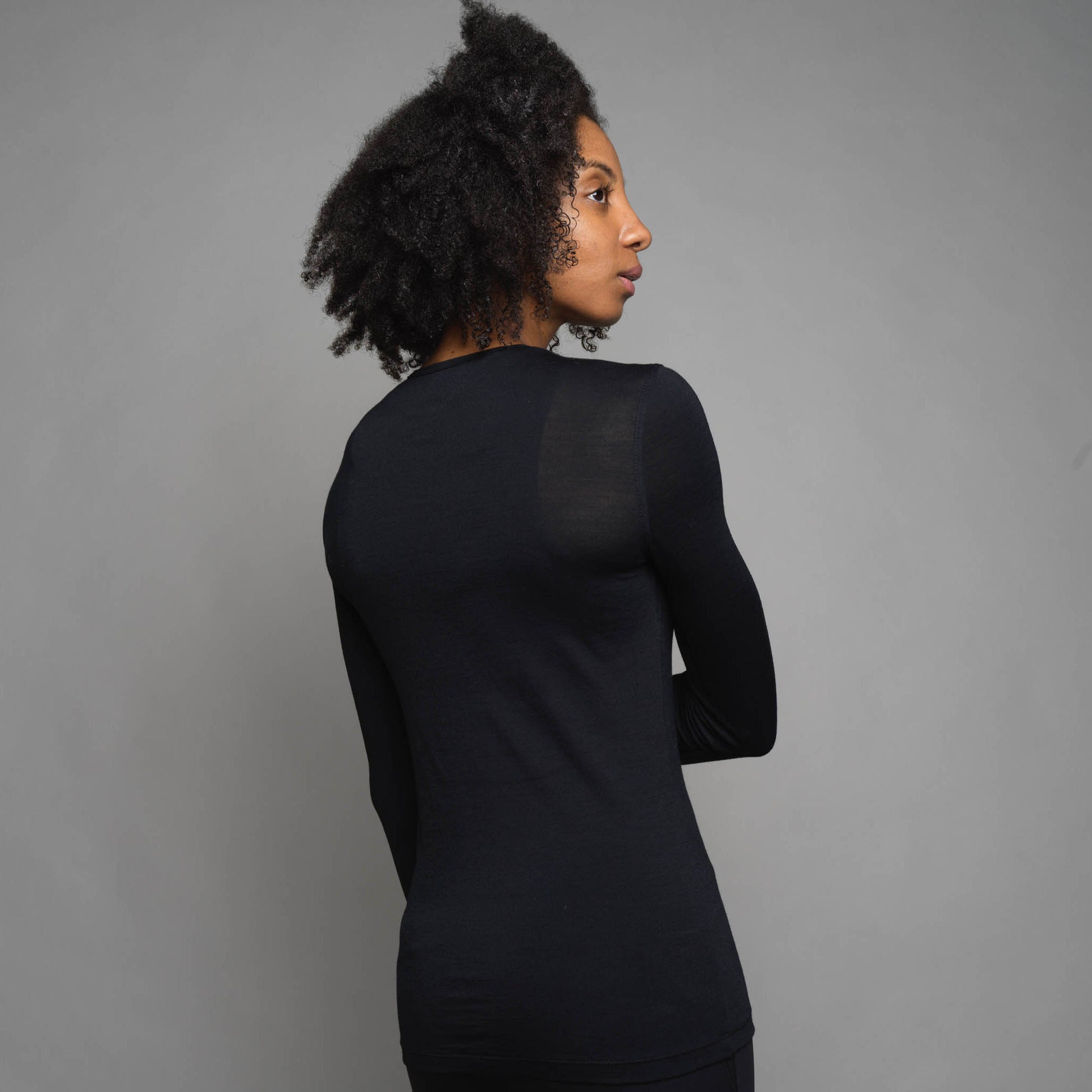 Women's Long Sleeve Merino Baselayer - ashmei