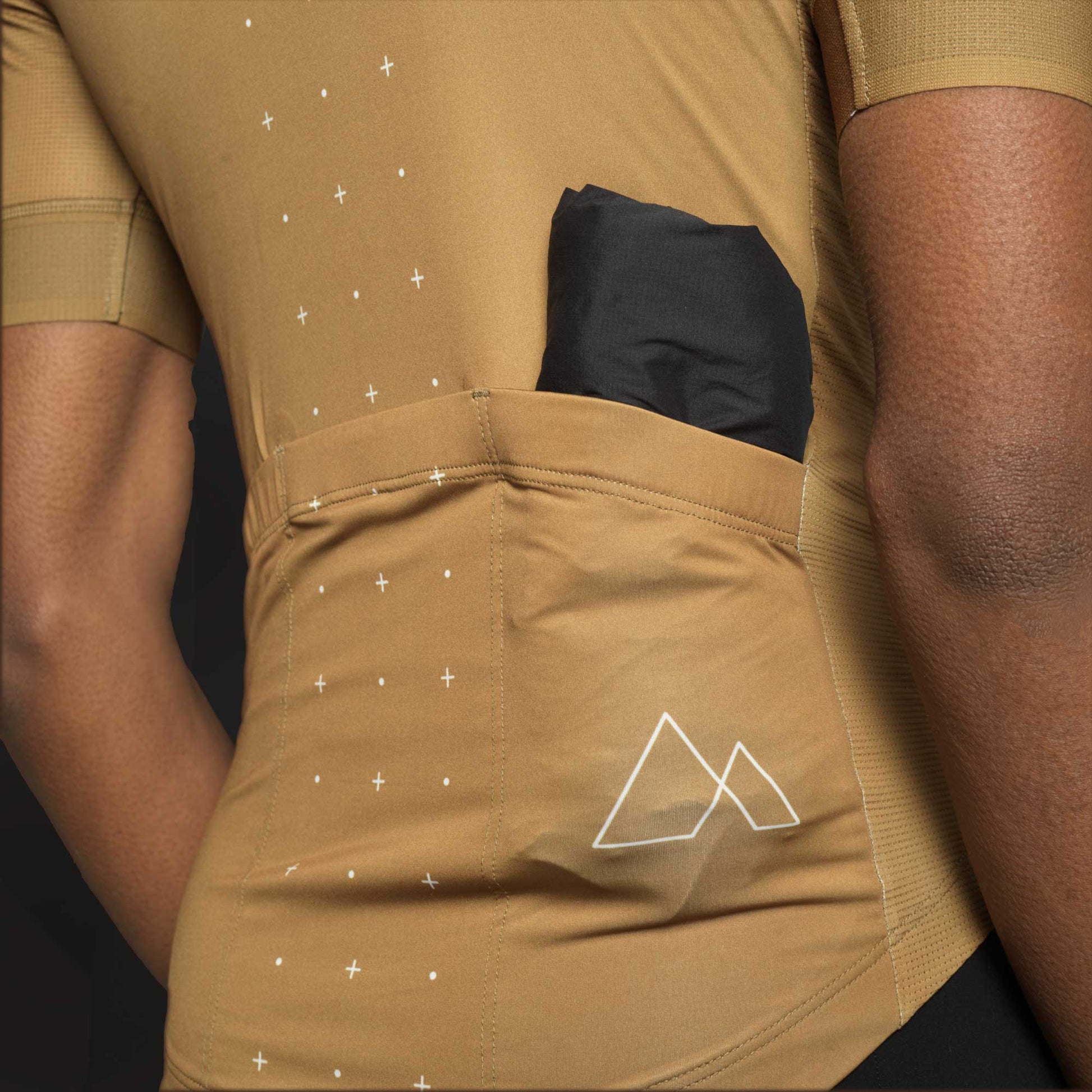 Men's Infinity Colour Cycle Jersey - Mustard - ashmei