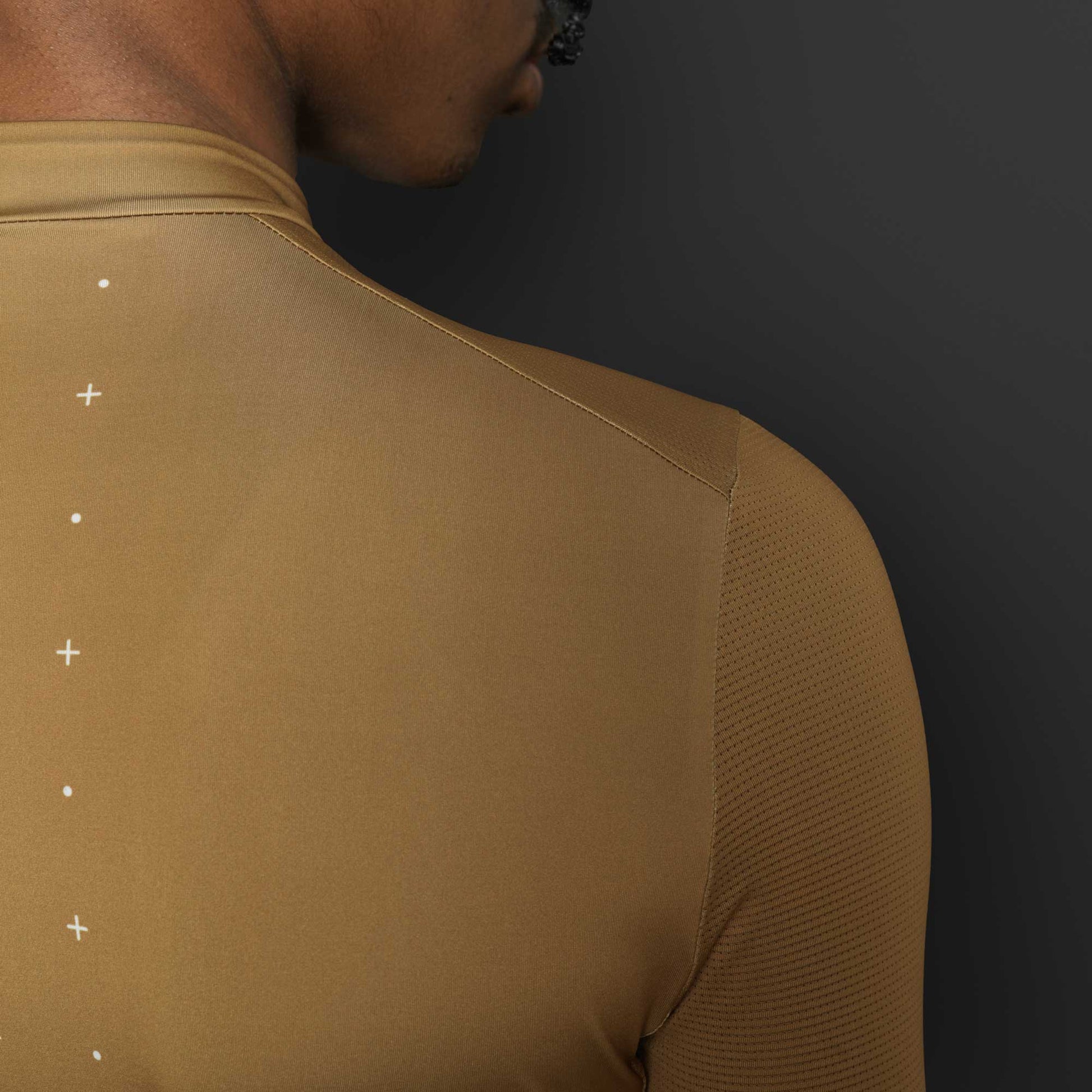 Men's Infinity Colour Cycle Jersey - Mustard - ashmei