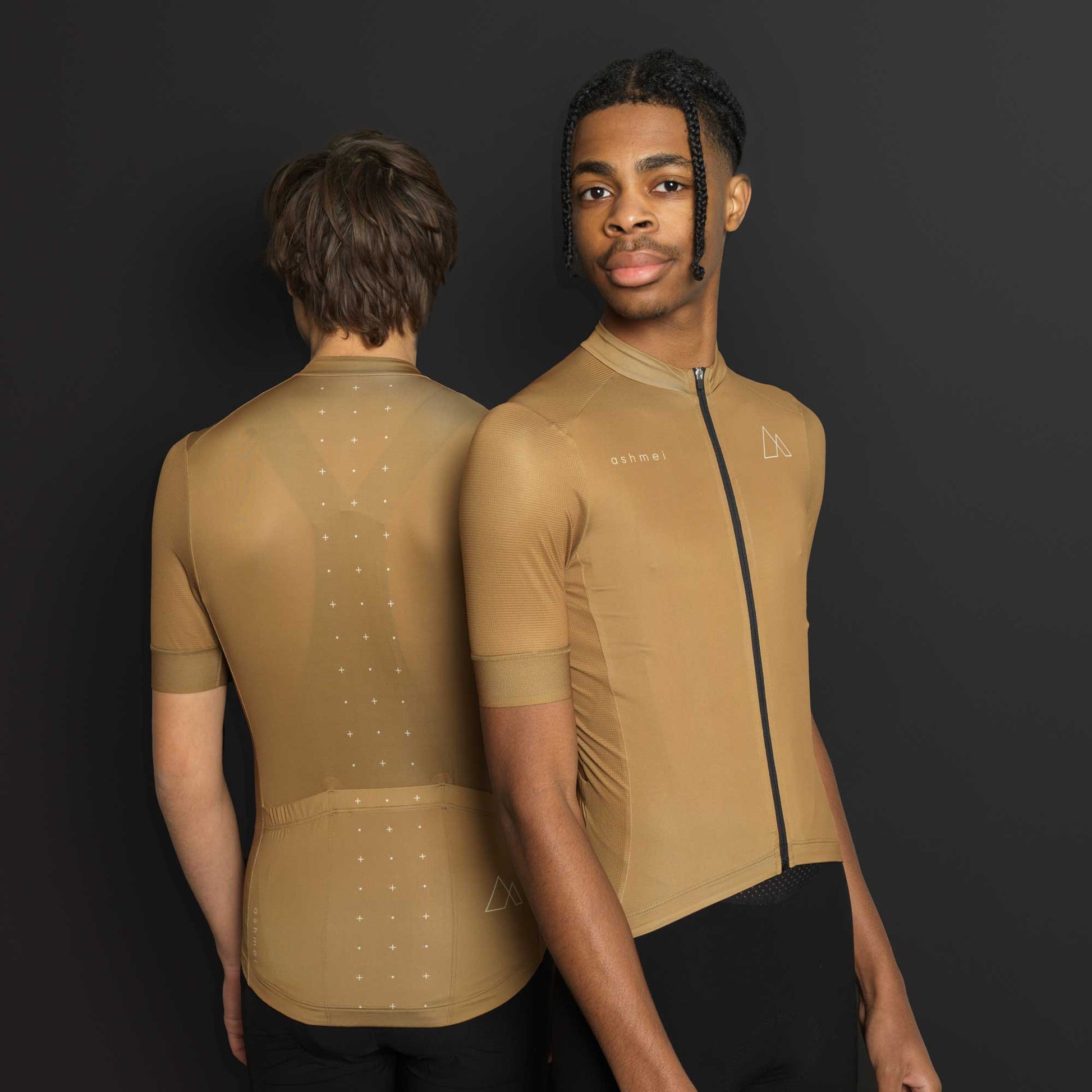 Men's Infinity Colour Cycle Jersey - Mustard - ashmei
