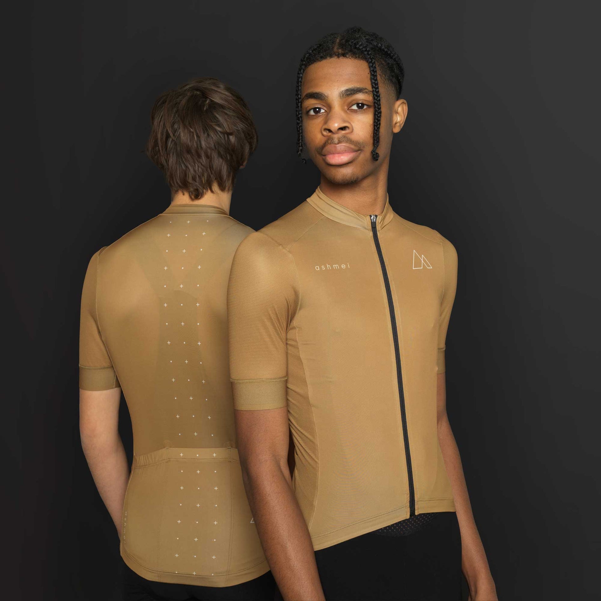 Men's Infinity Colour Cycle Jersey - Mustard - ashmei