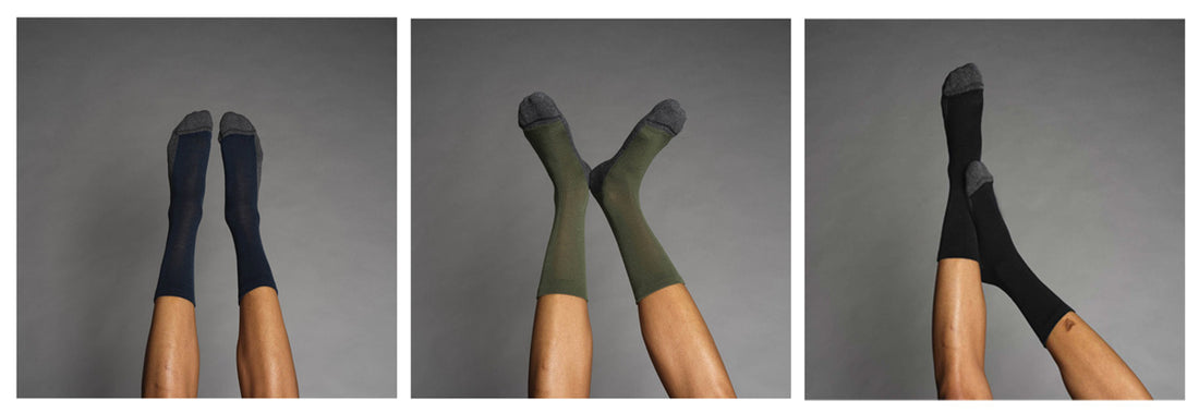 Minimalist wool socks for grown-up athletes