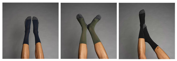 Minimalist wool socks for grown-up athletes