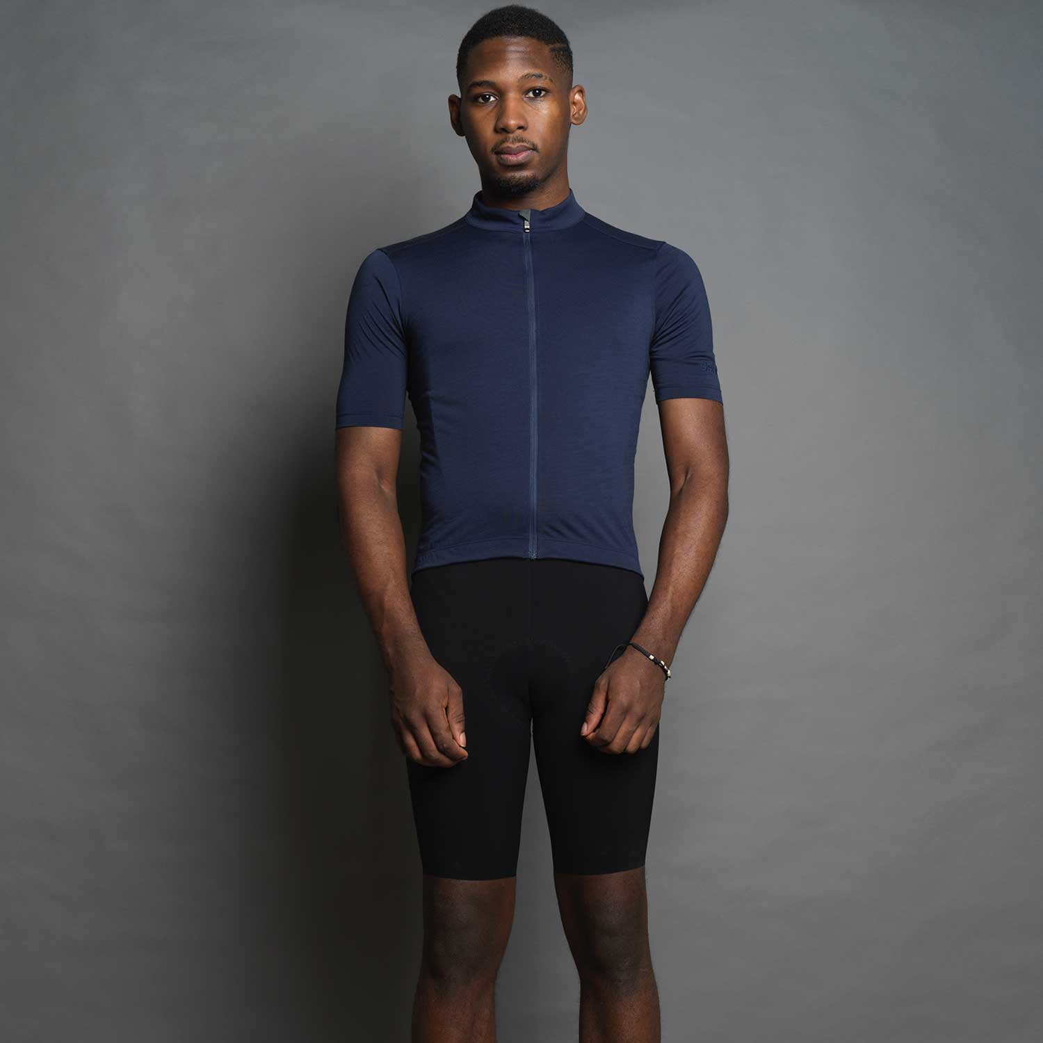 Men's Signature Merino Cycle Jersey - Navy - ashmei