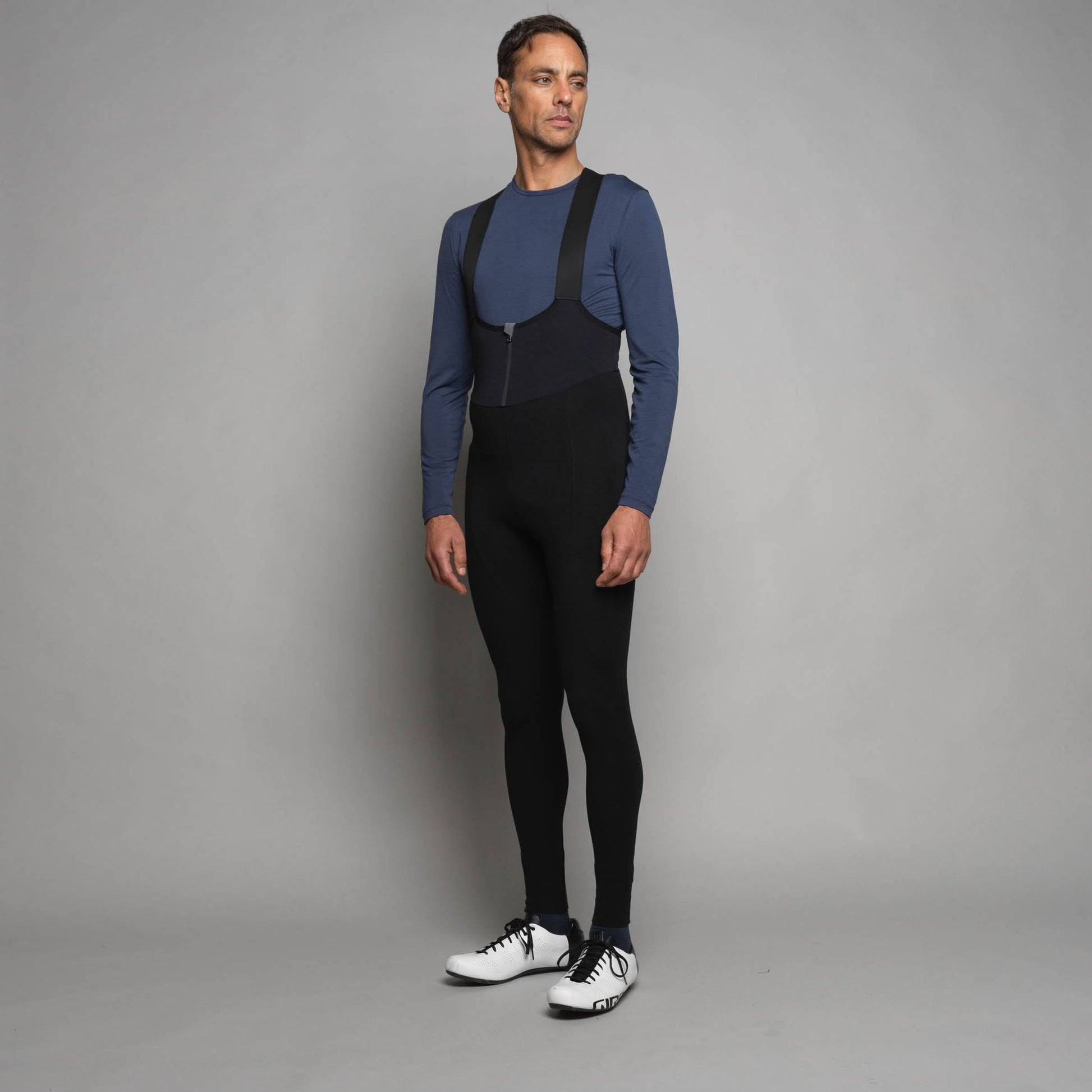 Unisex Merino Thermal Bib Tights (No Pad) - ashmei
