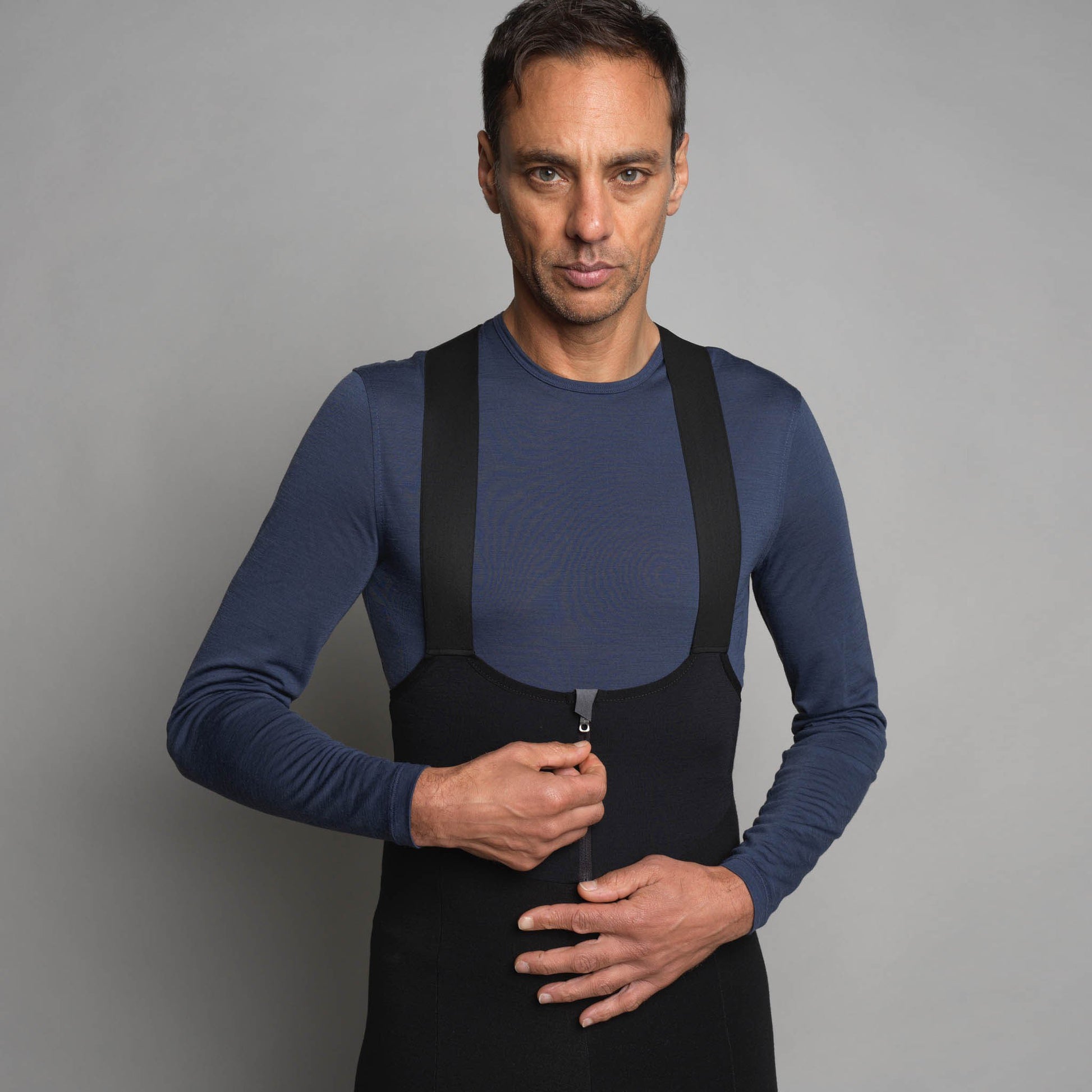 Unisex Merino Thermal Bib Tights (No Pad) - ashmei