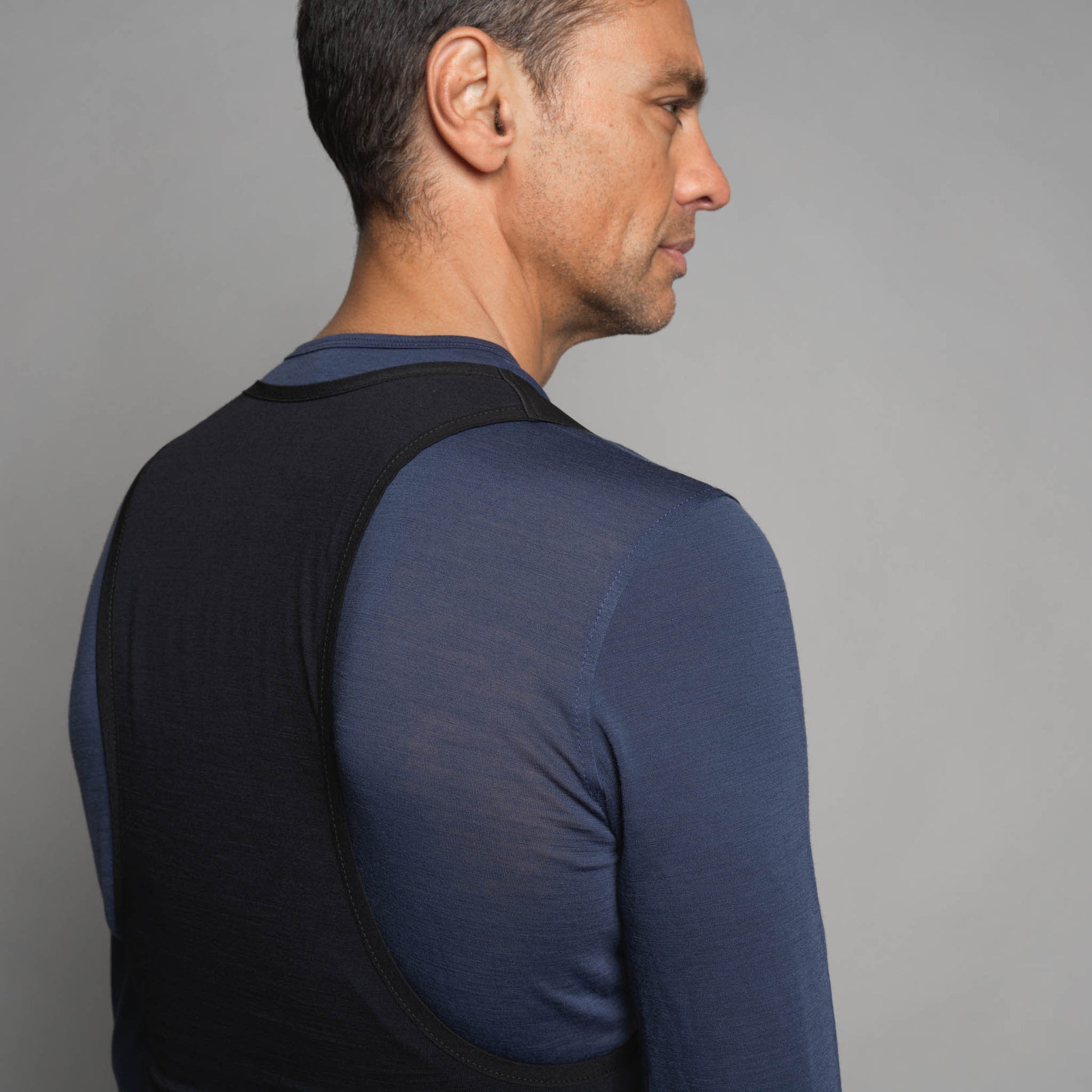 Men's Padded Thermal Merino Bib Tights - ashmei