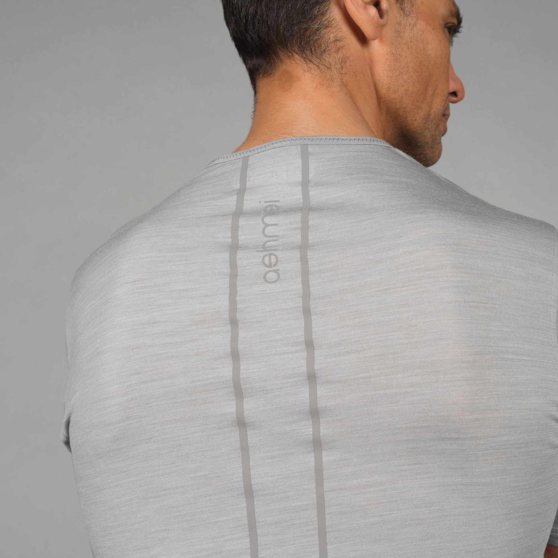 Men's Logo Merino T-Shirt - ashmei