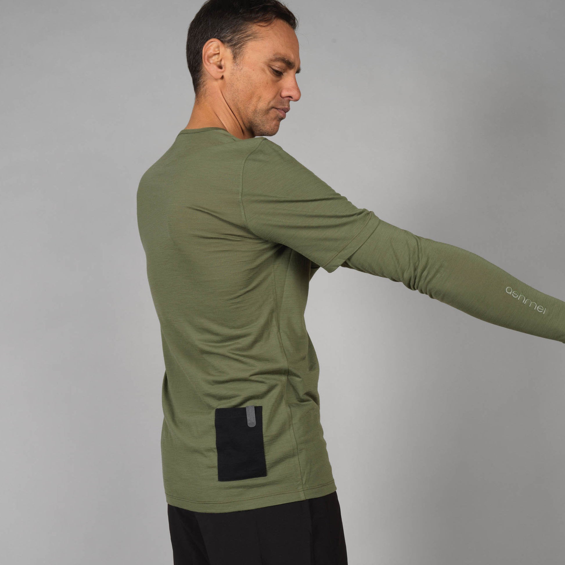 Men's Trail Merino T-Shirt - ashmei