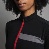 Women's Long Sleeve Merino Zip Top - ashmei