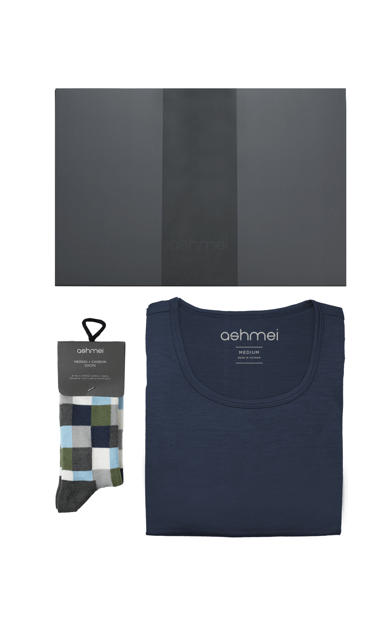Men's Merino Essentials Gift Box - ashmei
