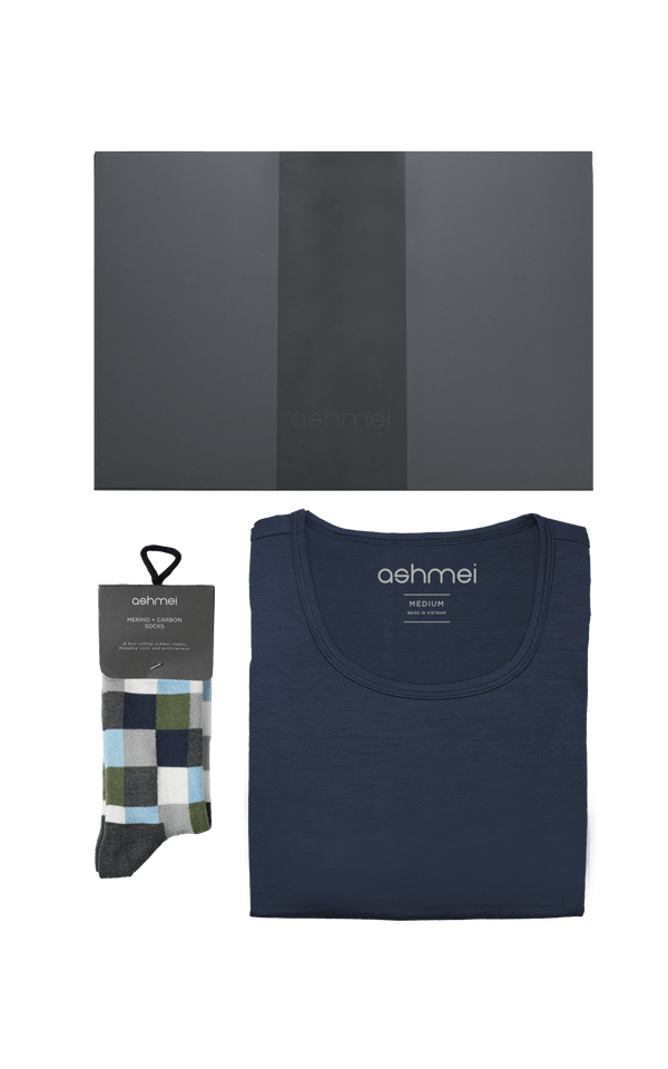 Men's Merino Essentials Gift Box - ashmei