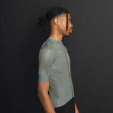 Men's Infinity Colour Cycle Jersey - Olive - ashmei