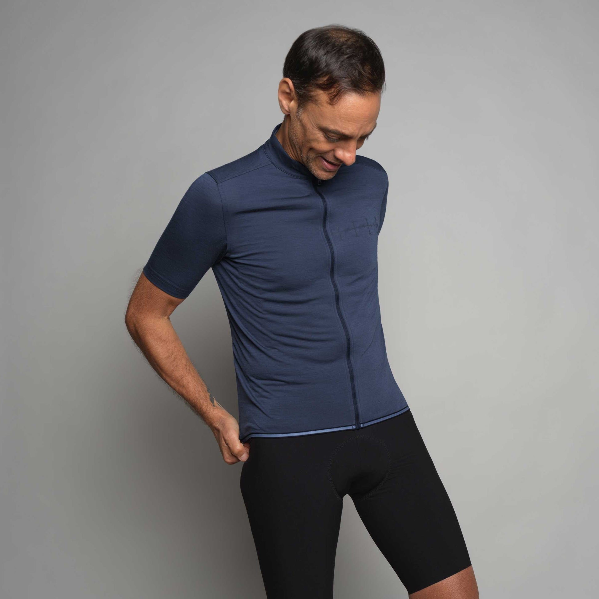 Men's Croix De Fer Merino Jersey - ashmei